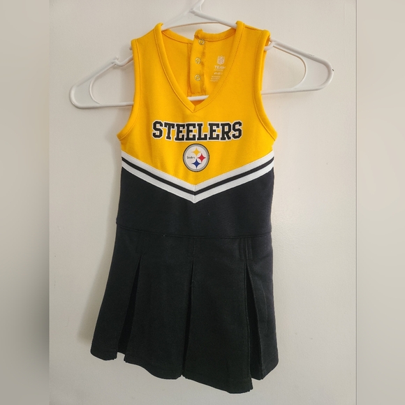 NFL Other - NFL Pittsburgh Steelers Toddler Cheerleader Dress Size 4t
